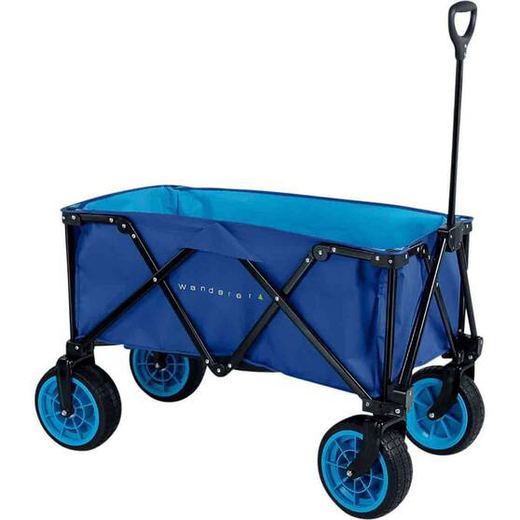 Blue Wanderer folding beach trolley